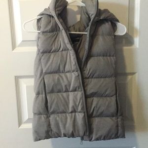 Uniqlo Puffer Vest with Removable Hood